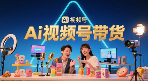 风口已至！AI视频号带货轻松月入过1W，99%的普通人却卡在内容制作门槛-暮鸦资源网
