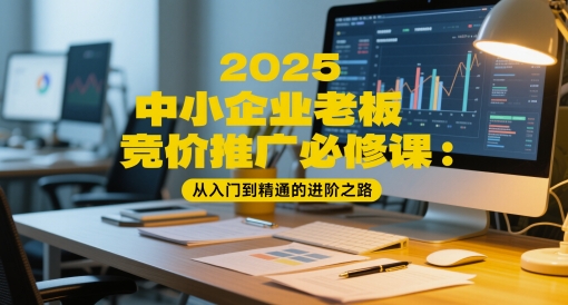 2025中小企业老板竞价推广必修课：从入门到精通的进阶之路-暮鸦资源网